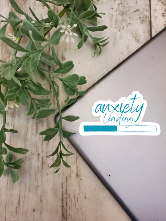 Anxiety Loading Sticker